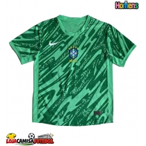 Camisa de Futebol Brasil Goleiro Equipamento Principal Copa America 2024 Manga Curta